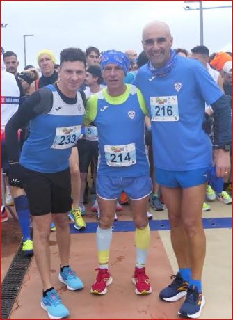 Longo, Molinari e Macciò alla Spotorno Run